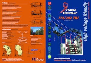 Plataformas telescópicas sobre camión France Elévateur 202 TBI