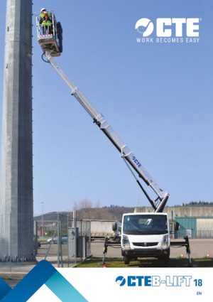 Plataformas telescópicas sobre camión CTE B-Lift 18