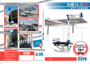 Plataformas telescópicas sobre camión CTE B-Lift 20.13 MP