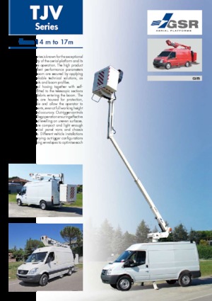 Plataformas telescópicas sobre camión GSR E170TJV Basic  
