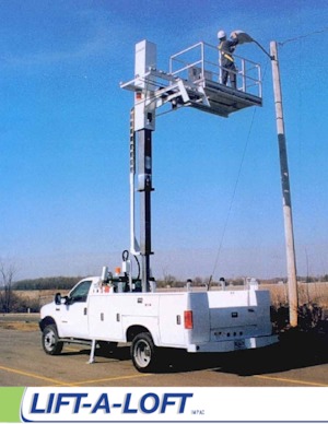 Plataformas telescópicas sobre camión Lift-A-Loft IM24 - SPL