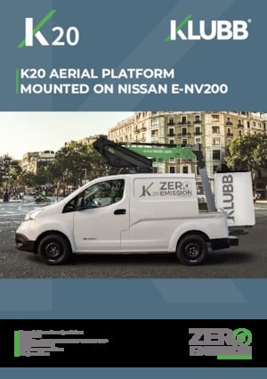 Plataformas telescópicas sobre camión Klubb K20