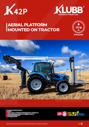 Plataformas telescópicas sobre camión Klubb K42p 