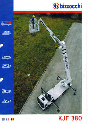 Plataformas telescópicas sobre camión Bizzocchi KJF 380