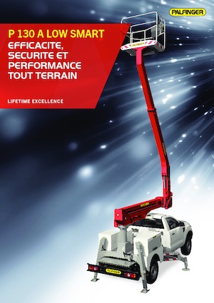Plataformas elevadoras articuladas remolcables Palfinger P 130 A