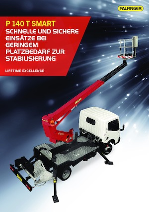 Plataformas telescópicas sobre camión Palfinger P 140 T