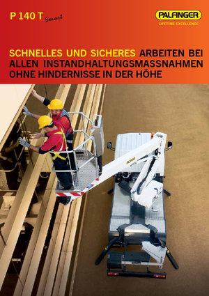 Plataformas telescópicas sobre camión Palfinger P 140 T