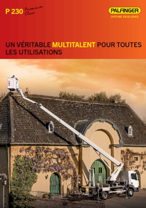 Plataformas telescópicas sobre camión Palfinger P 230