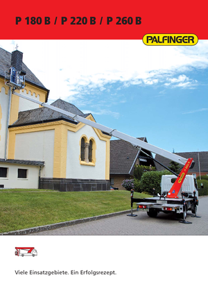 Plataformas telescópicas sobre camión Palfinger P 260 B