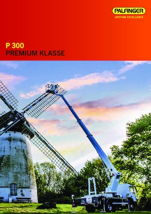 Plataformas telescópicas sobre camión Palfinger P 300