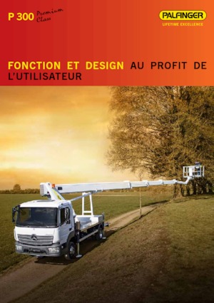 Plataformas telescópicas sobre camión Palfinger P 300