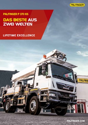 Plataformas telescópicas sobre camión Palfinger P 370 KS