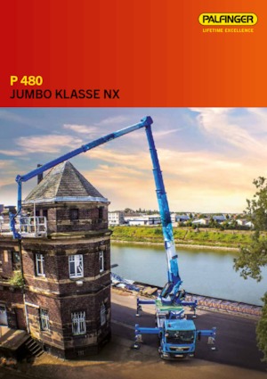 Plataformas telescópicas sobre camión Palfinger P 480