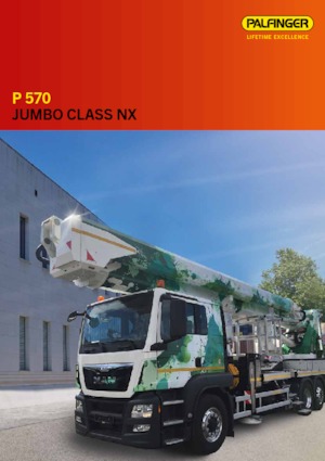 Plataformas telescópicas sobre camión Palfinger P 570