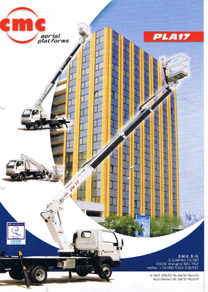 Plataformas telescópicas sobre camión CMC PLA 17