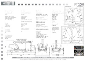 Plataformas telescópicas sobre camión ISOLI PT200J