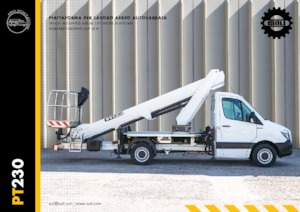 Plataformas telescópicas sobre camión ISOLI PT230