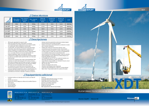 Plataformas telescópicas sobre camión Bronto Skylift S 38 XDT