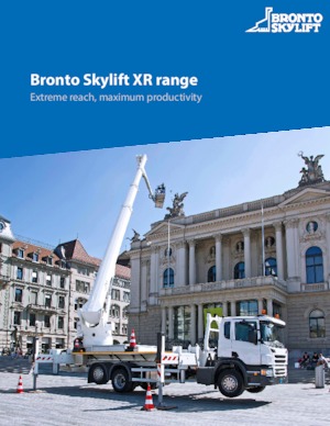 Plataformas telescópicas sobre camión Bronto Skylift S 47 XR