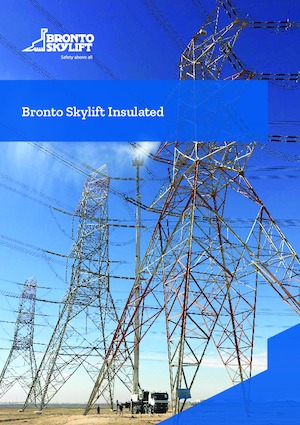 Plataformas telescópicas sobre camión Bronto Skylift S 44 HDT 2000