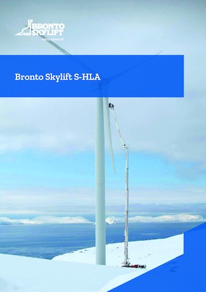 Plataformas telescópicas sobre camión Bronto Skylift S 72 HLA