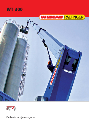 Plataformas telescópicas sobre camión Wumag-Palfinger WT 300.3