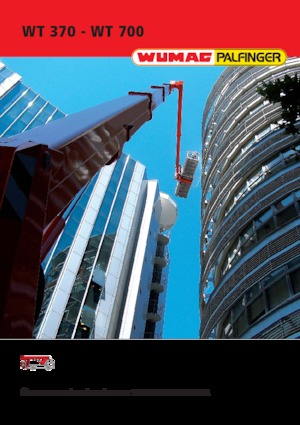 Plataformas telescópicas sobre camión Palfinger WT 370