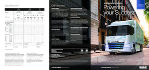 Tractoras DAF XF 310 FT Electric