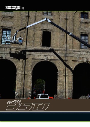 Plataformas telescópicas sobre camión Socage forSte 35 TJ