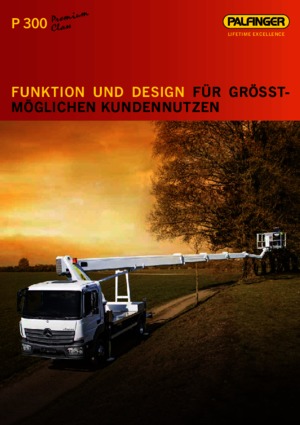 Plataformas telescópicas sobre camión Palfinger P 300