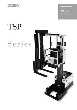 Carretillas apiladoras VNA Crown 1,5 TSP