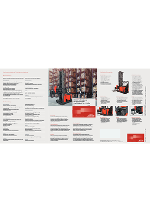 Carretillas apiladoras VNA Linde A 1.35