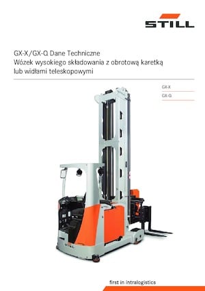 Carretillas apiladoras VNA Still GX-X