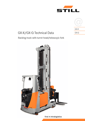 Carretillas apiladoras VNA Still GX-X