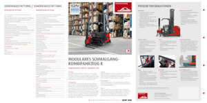 Carretillas apiladoras VNA Linde K 0.9