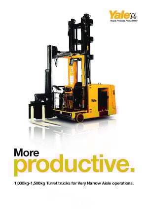 Carretillas apiladoras VNA Yale MTC15 M