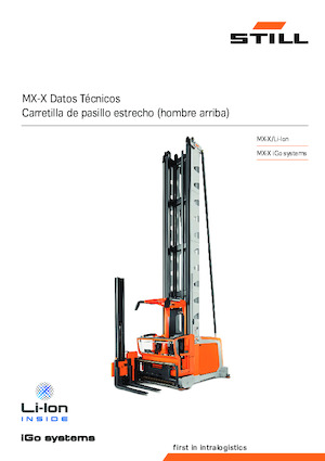 Carretillas apiladoras VNA Still MX-X 1.5