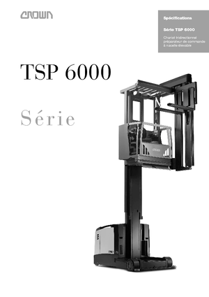 Carretillas apiladoras VNA Crown TSP 6000 1.0 HighPer AA