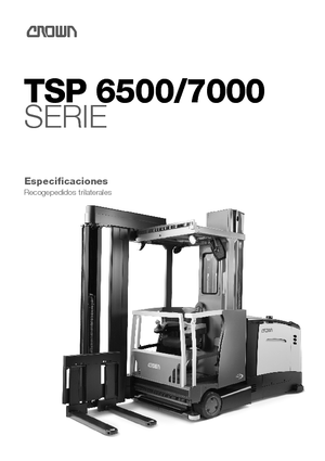 Carretillas apiladoras VNA Crown TSP 6500 1.0 AA