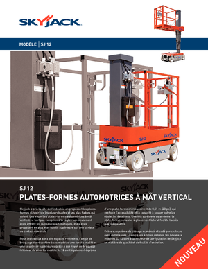 Plataformas verticales Skyjack SJ 12
