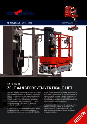 Plataformas verticales Skyjack SJ 12
