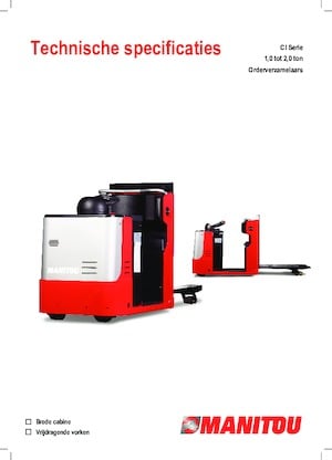 Recolectores de pedidos Manitou CI 20