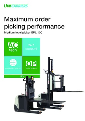 Recolectores de pedidos UniCarriers EPL 100 