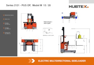 Recolectores de pedidos Hubtex M 15 PUS