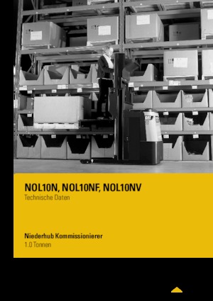Recolectores de pedidos Caterpillar NOL10N