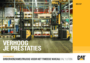 Recolectores de pedidos Caterpillar NOL10P 