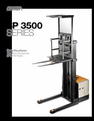 Recolectores de pedidos Crown SP 3570F