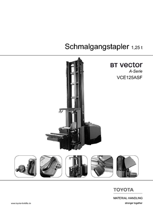 Carretillas elevadoras de carga lateral eléctricas BT Vector VCE 125
