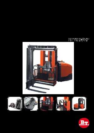 Carretillas elevadoras de carga lateral eléctricas BT Vector VCE 150 A