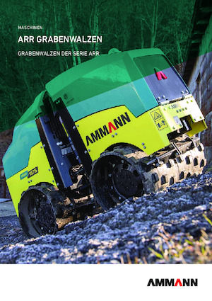Rodillos vibrantes para zanjas Ammann ARR 1575 T4f